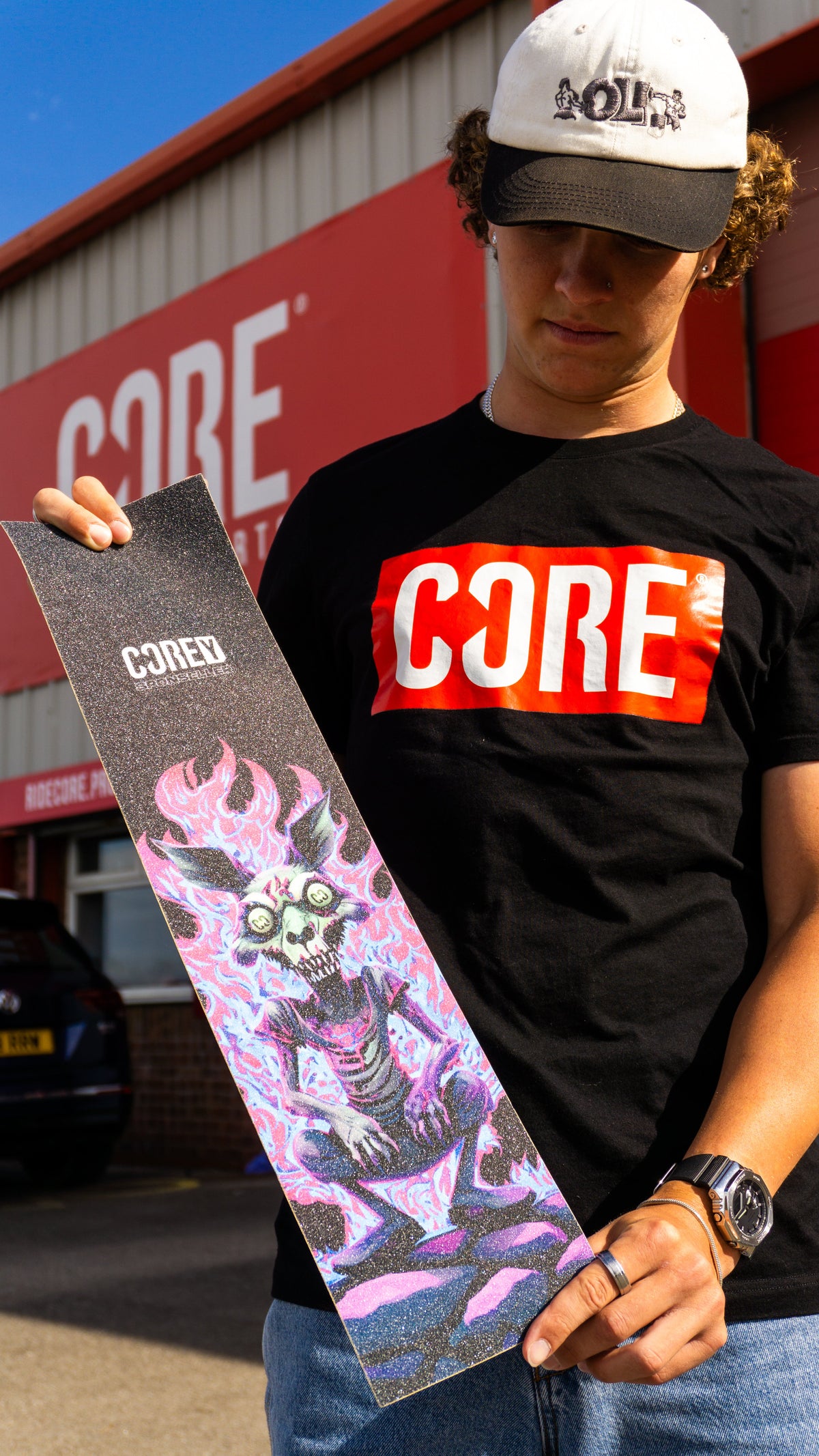 CORE Scooter Griptape - COREy Sponseller Signature Zombie Kangaroo