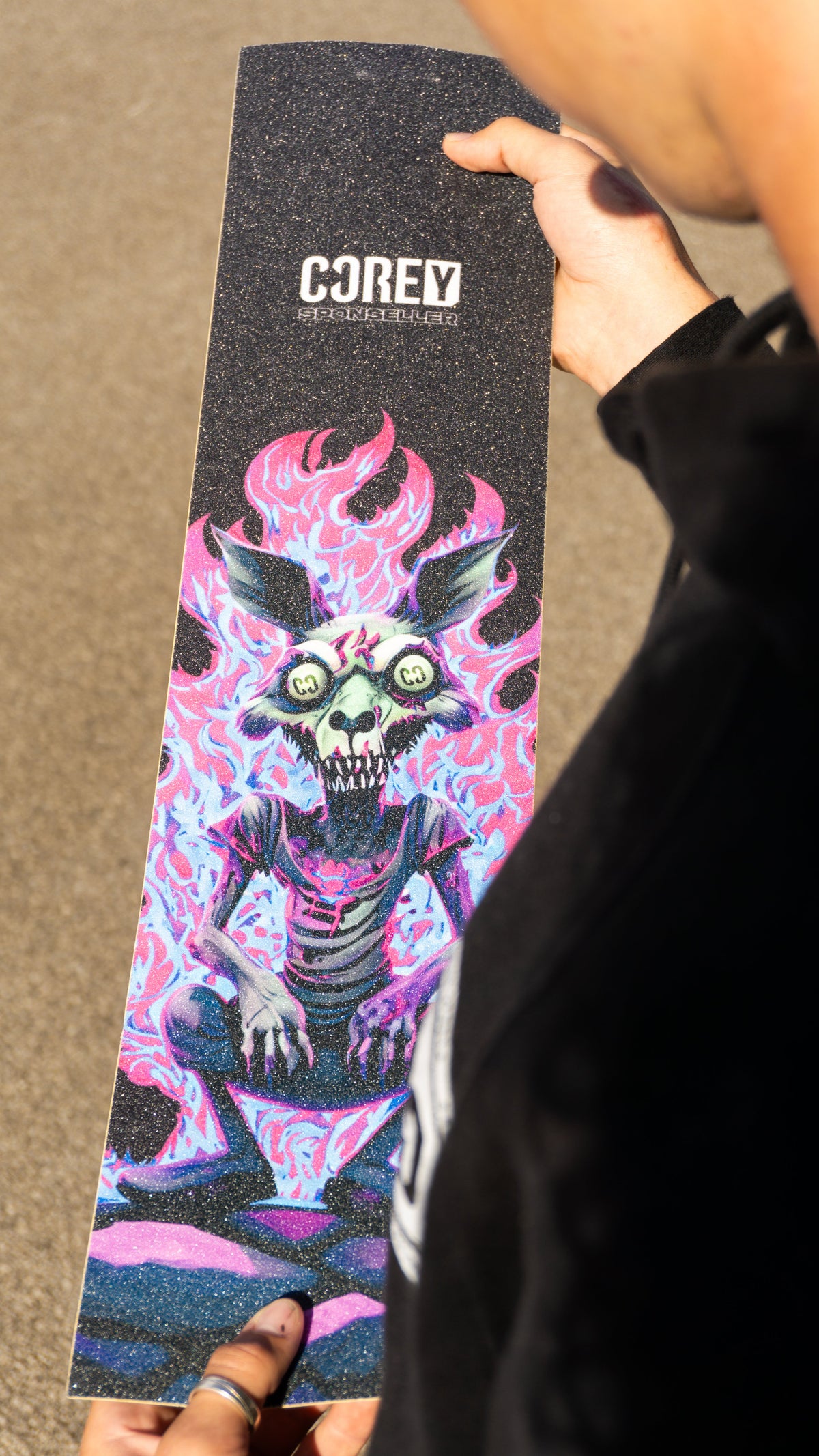 CORE Scooter Griptape - COREy Sponseller Signature Zombie Kangaroo
