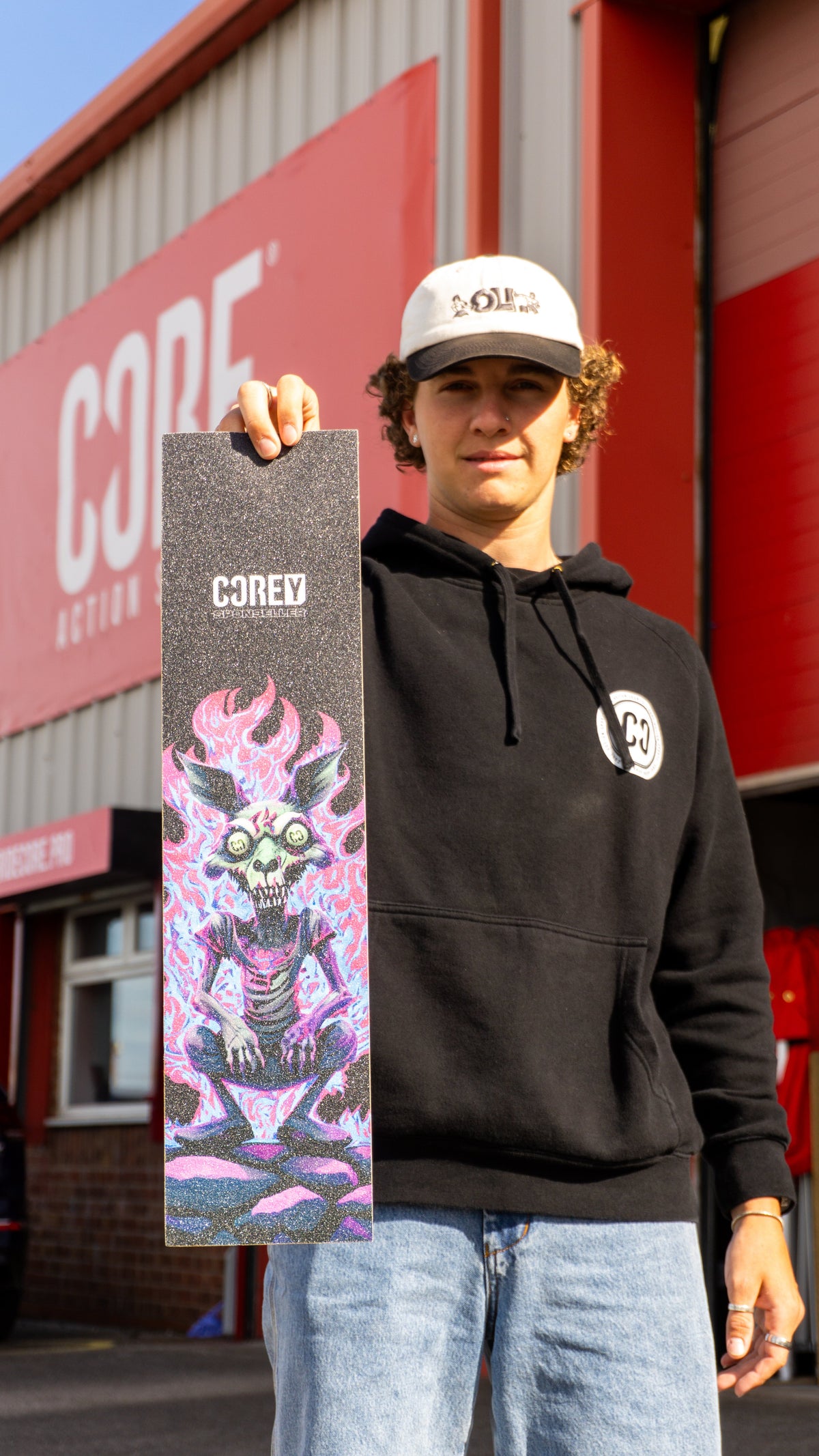 CORE Scooter Griptape - COREy Sponseller Signature Zombie Kangaroo