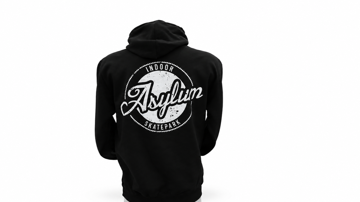 Asylum Hoodie KIDS - Black