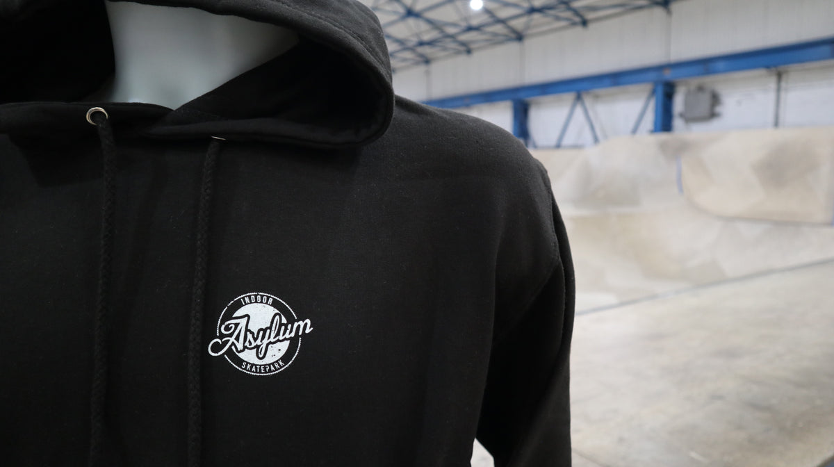Asylum hoodie ADULTS - Black