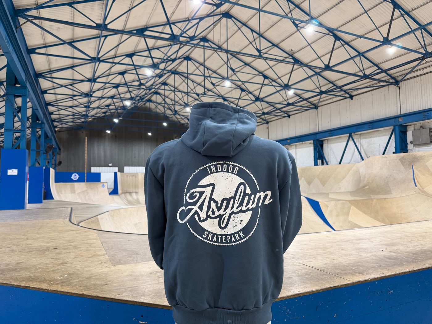 Asylum Heavyweight Hoodie ADULT - Blue