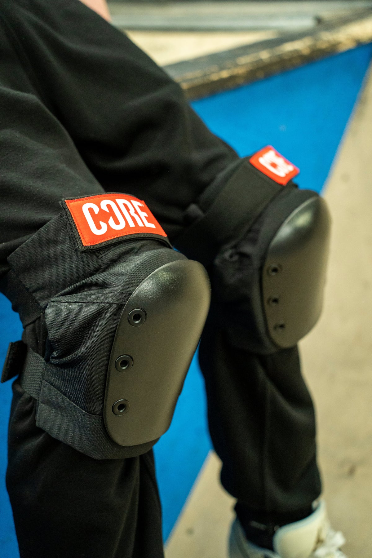 CORE Protection Street Pro Knee Pads - Classic (Red & Black Tags)