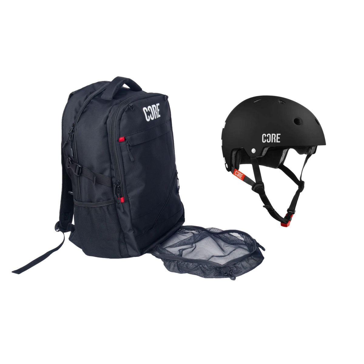 CORE Pro Helmet Backpack - Black