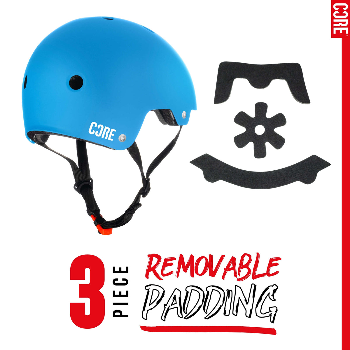 CORE Action Sports Helmet - Blue