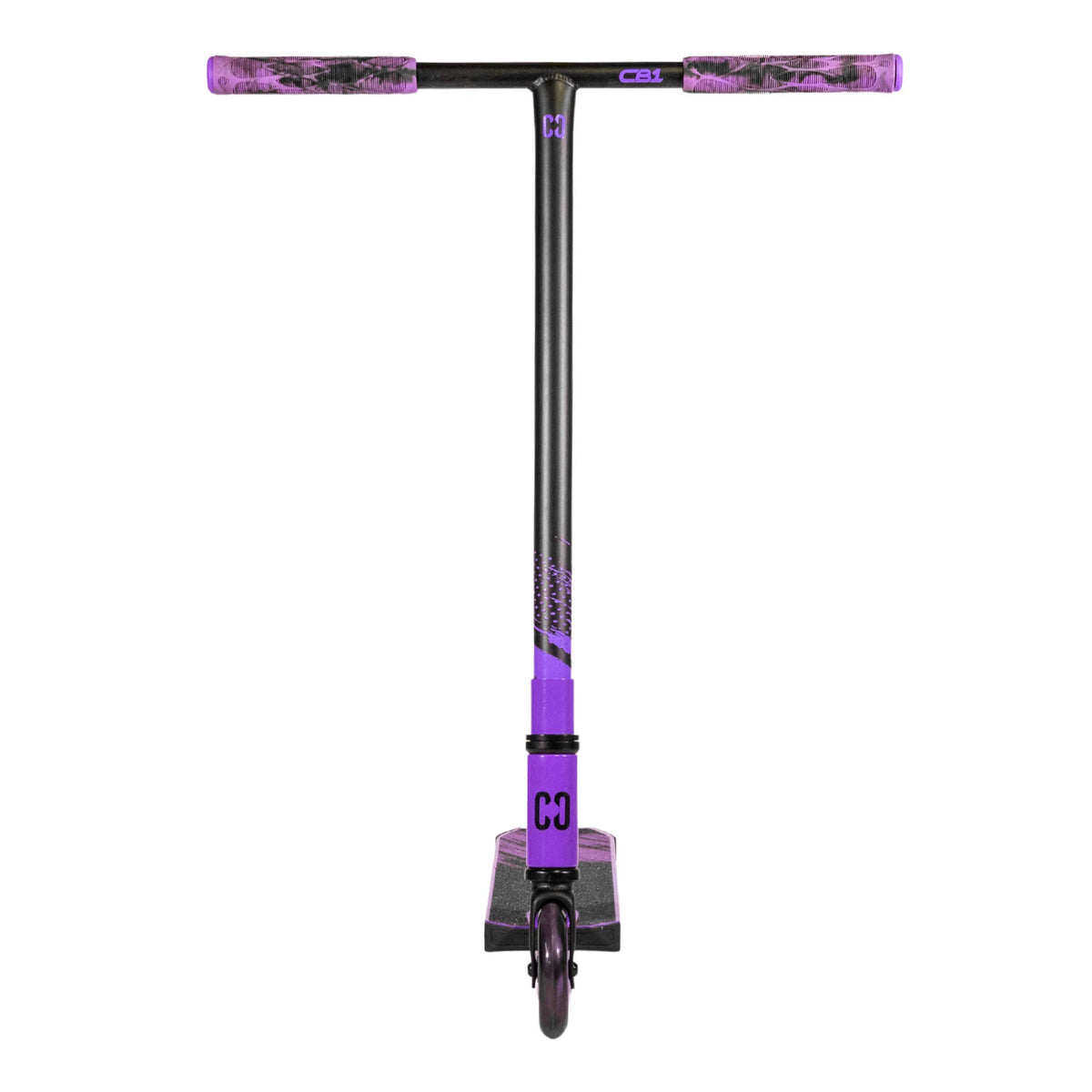 CORE CB1 complete scooter in black and purple
