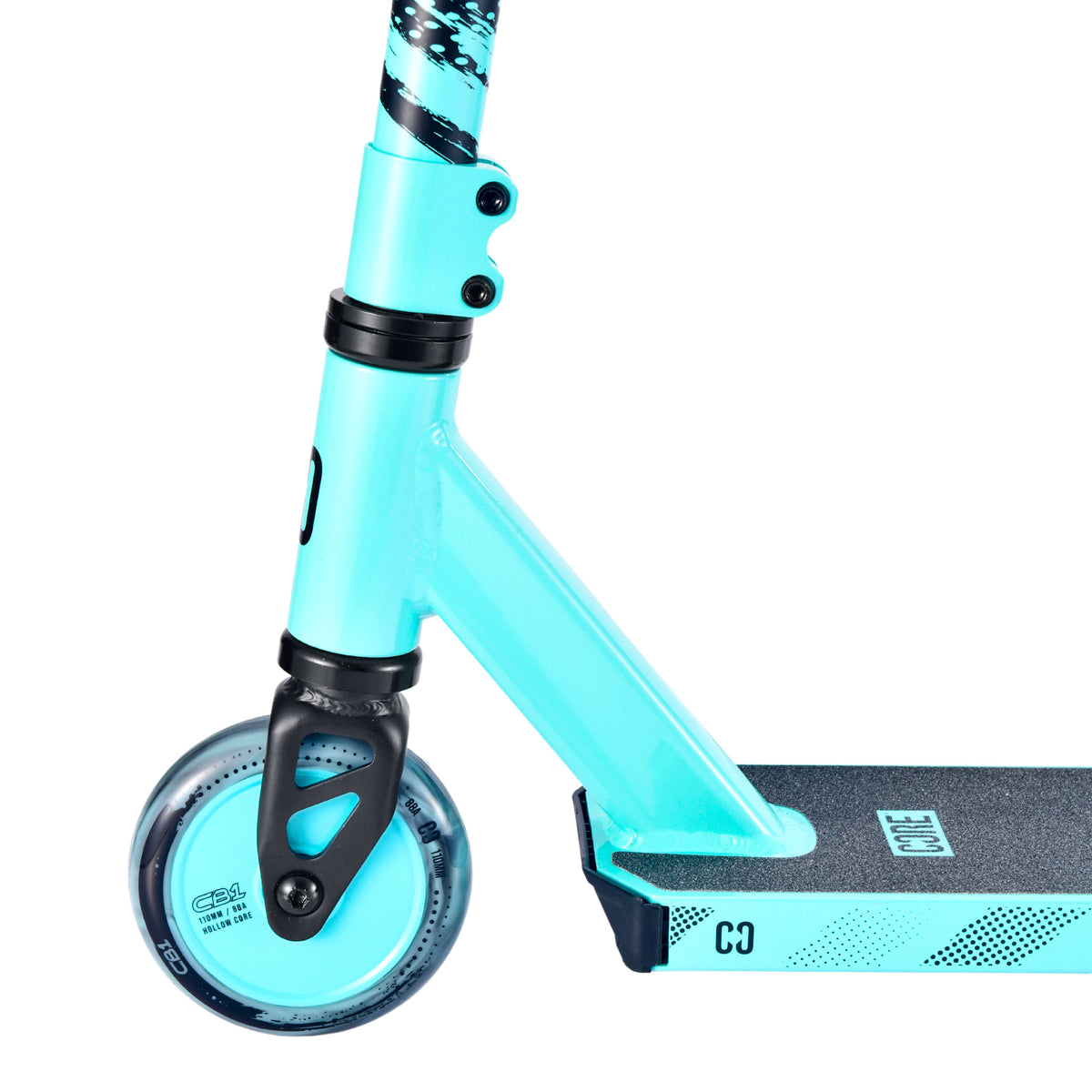 CORE CB1 Mini Complete Scooter - Black/Teal