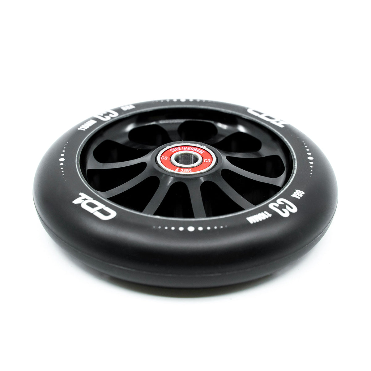CORE CD1 Spoked Stunt Scooter Wheel 110mm - Black
