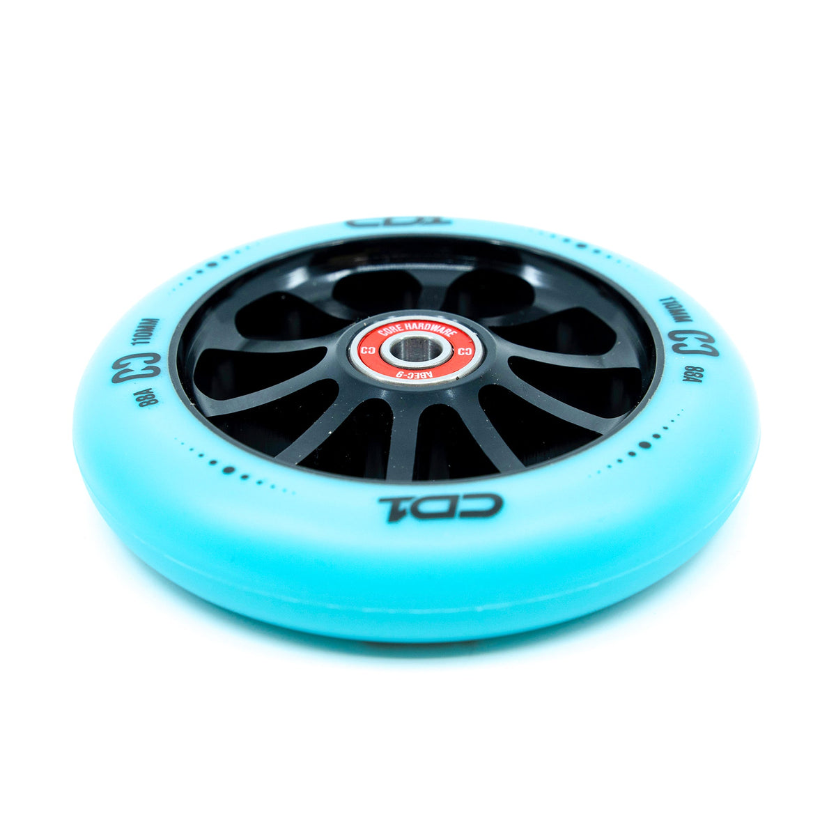 CORE CD1 Spoked Stunt Scooter Wheel 110mm -  Blue/Black
