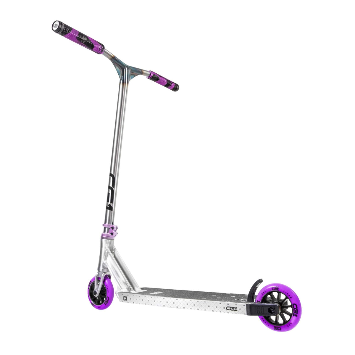 CORE CG1 Complete Scooter - Raw/Purple
