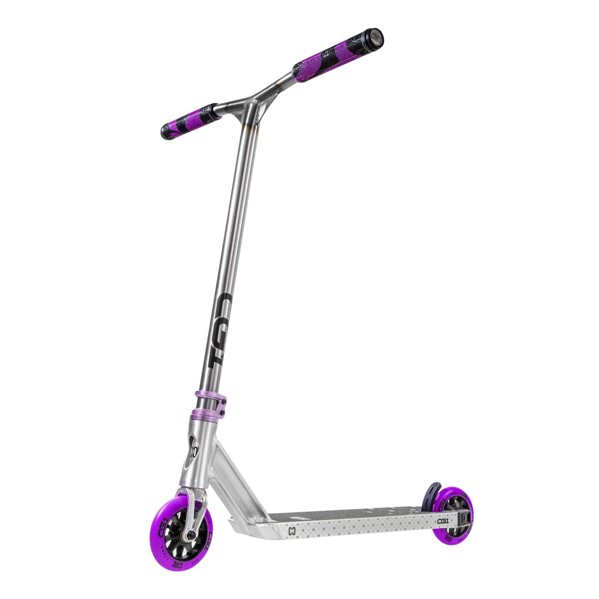CORE CG1 Complete Scooter - Raw/Purple
