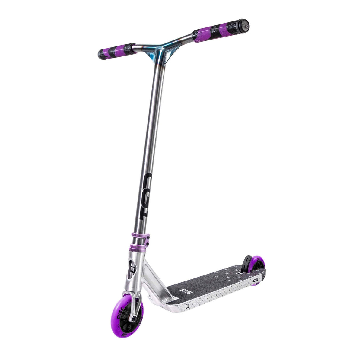 CORE CG1 Complete Scooter - Raw/Purple