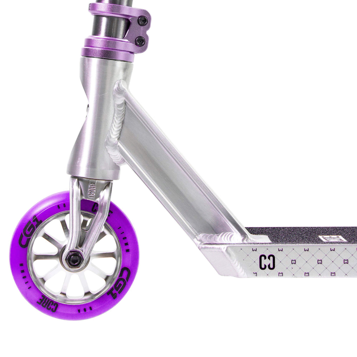 CORE CG1 Complete Scooter - Raw/Purple