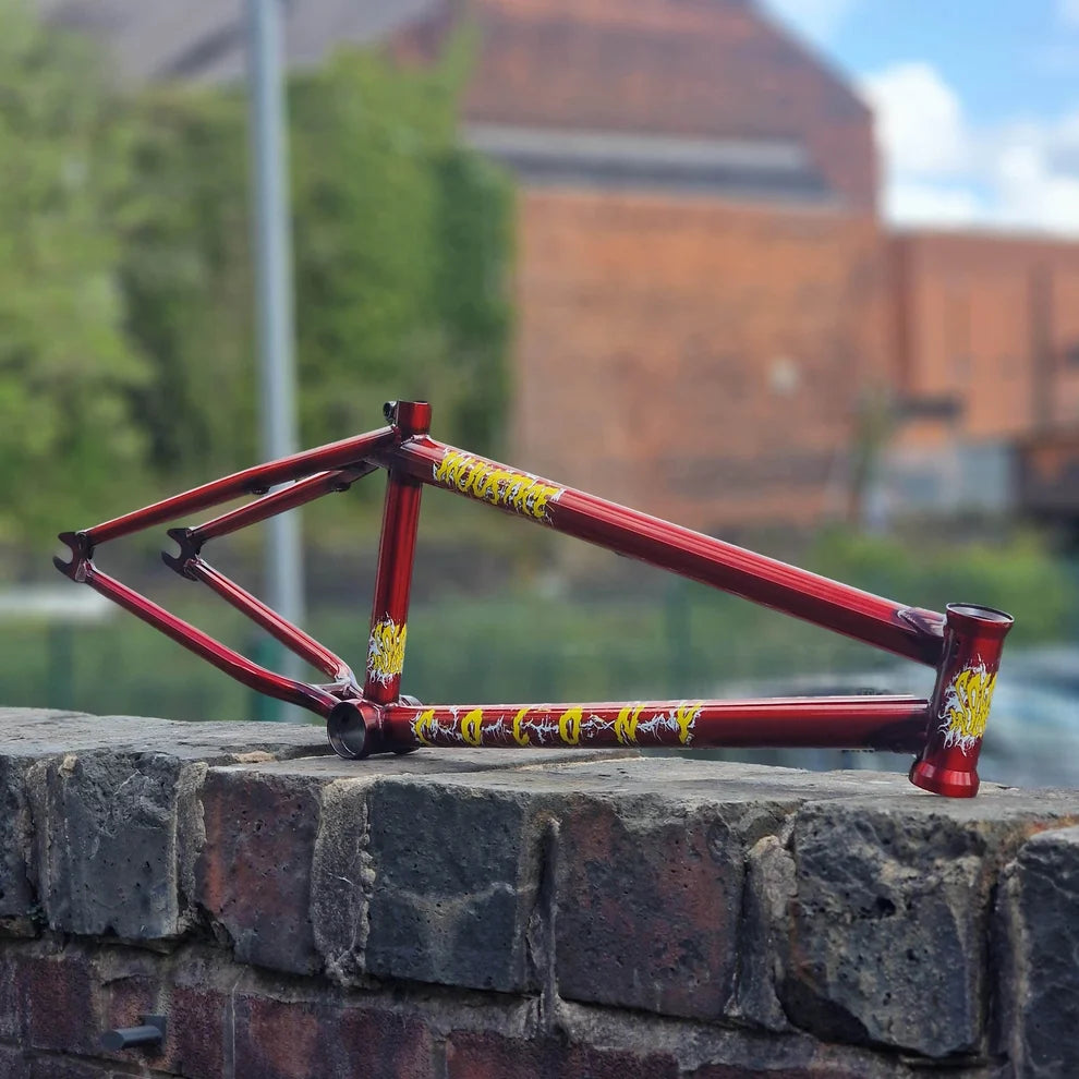 Colony Injustice Frame Clear Red