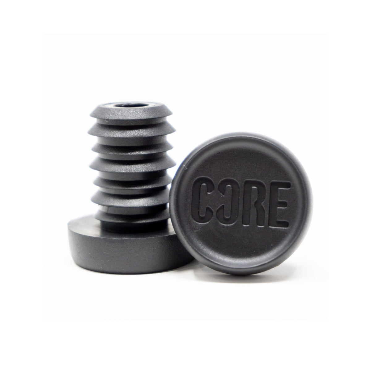 CORE Black Scooter Bar Ends For Aluminium Bars I Scooter Bar Ends Pair