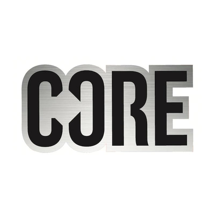 CORE BIG Sticker 15cm, Chrome Foil