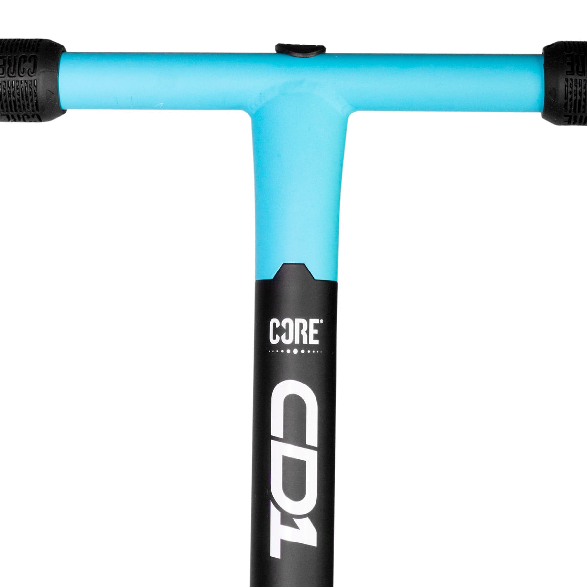 CORE CD1 complete stunt scooter in blue and black - handlebar detail