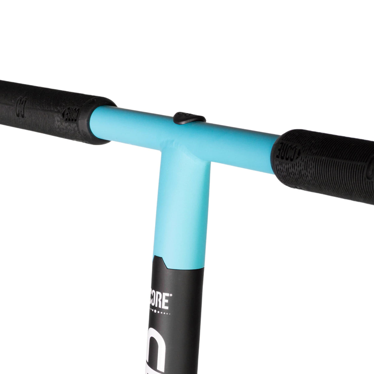 CORE CD1 complete stunt scooter in blue and black - handlebar detail