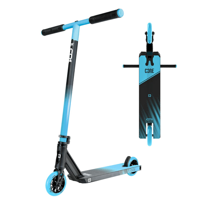 CORE CD1 complete stunt scooter in blue and black