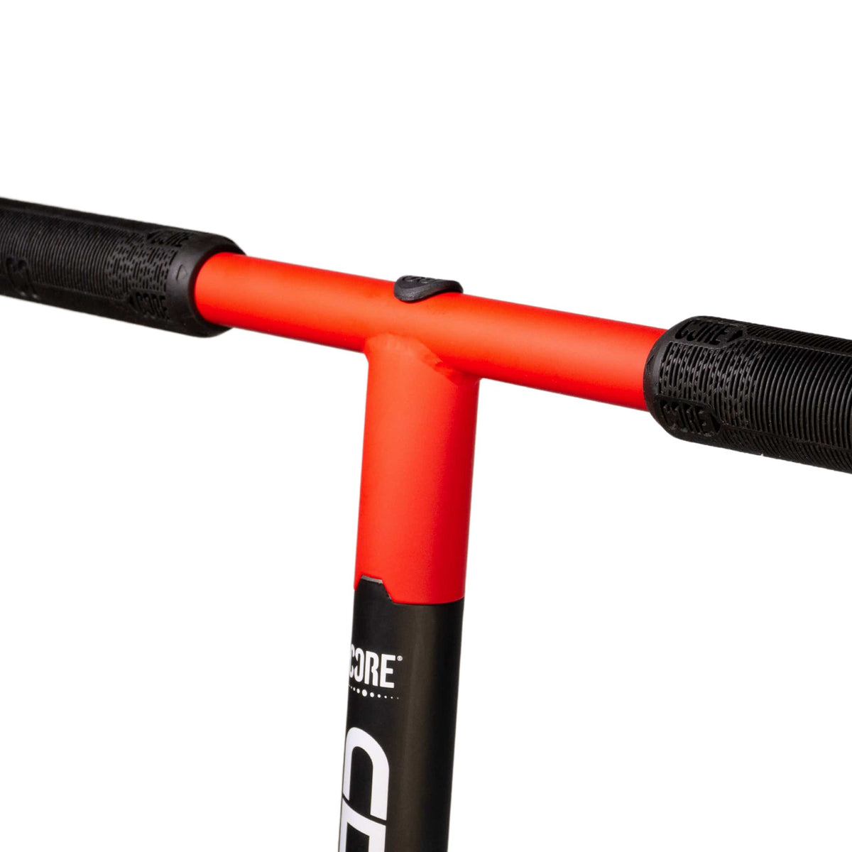 CORE CD1 complete stunt scooter in red and black - handlebar detail