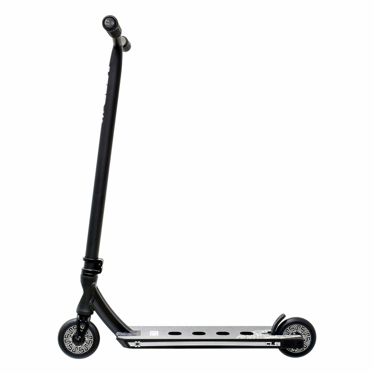 CORE CL1 complete stunt scooter in black - side view