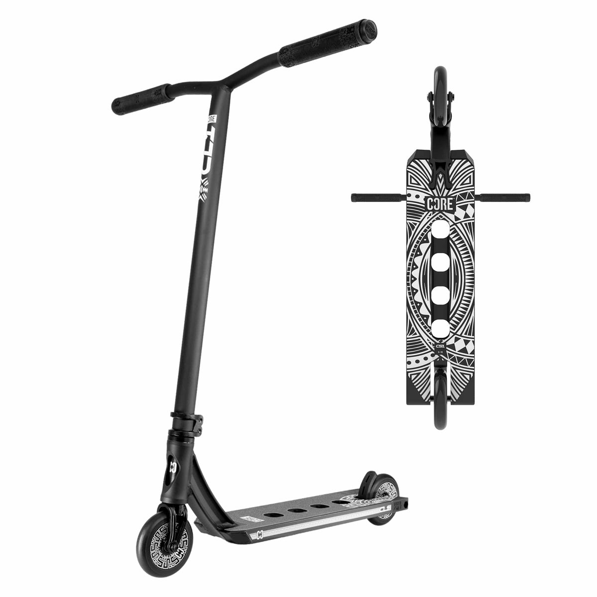 CORE CL1 complete stunt scooter in black