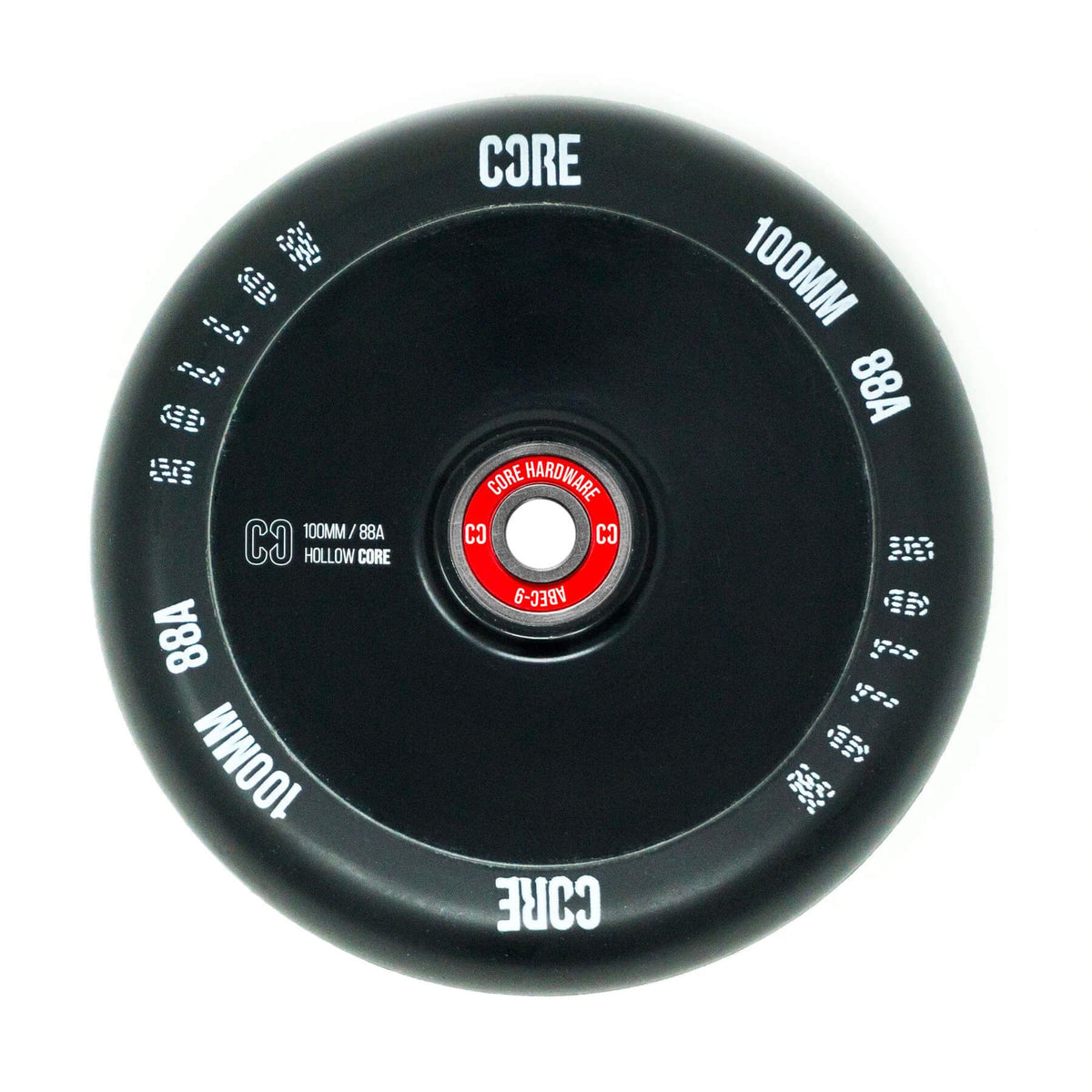 CORE Hollow Stunt Scooter Wheel 100mm - Black