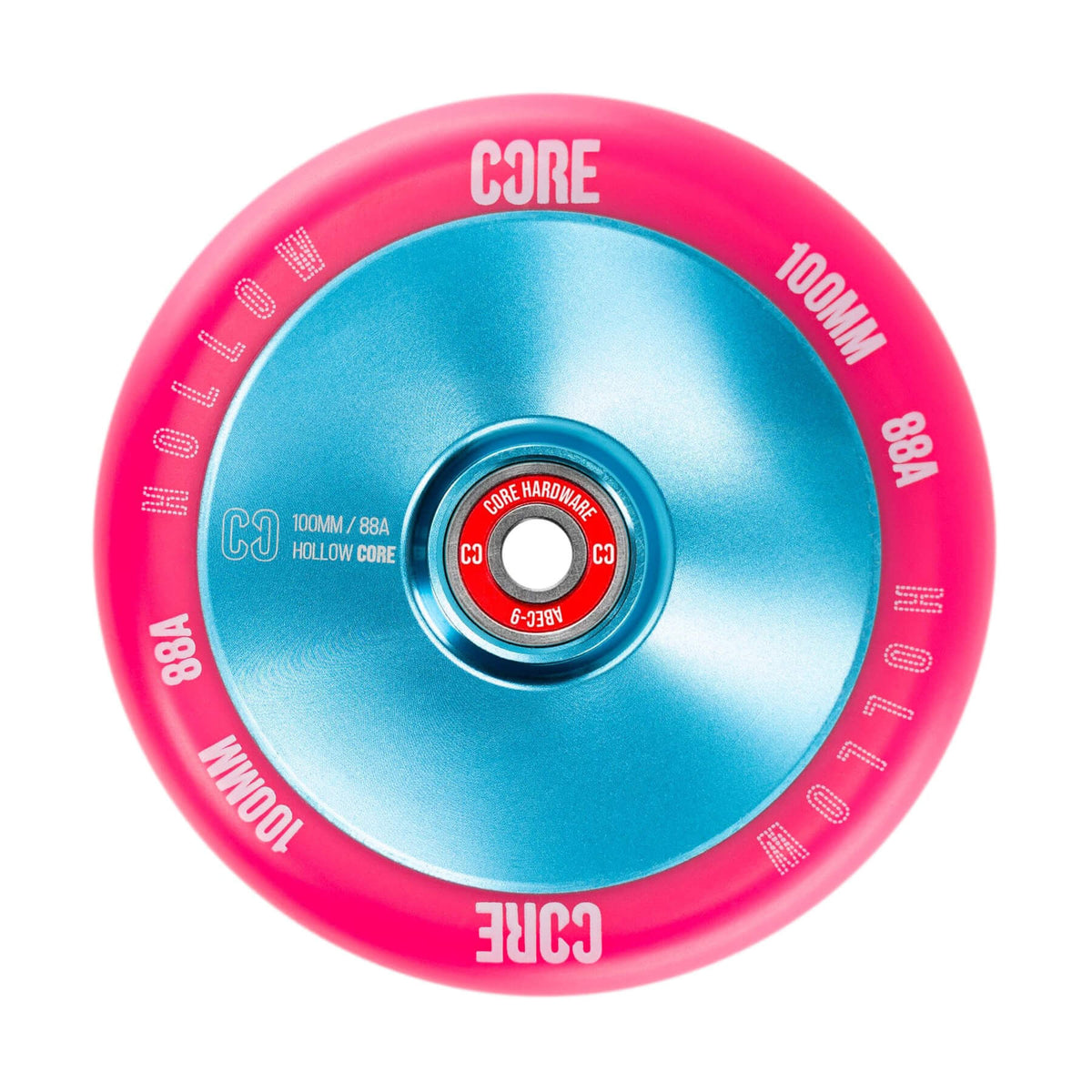 CORE Hollow Stunt Scooter Wheel 100mm - Pink/Blue