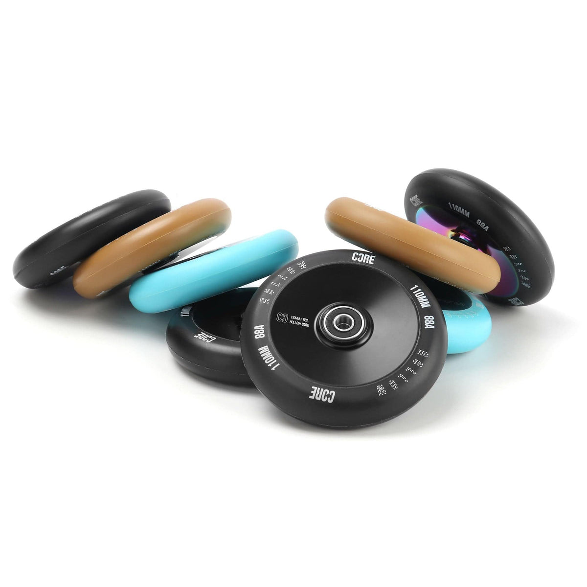 CORE Hollow V2 Black Scooter Wheel 110mm I Stunt Scooter Wheel Alternate Colors