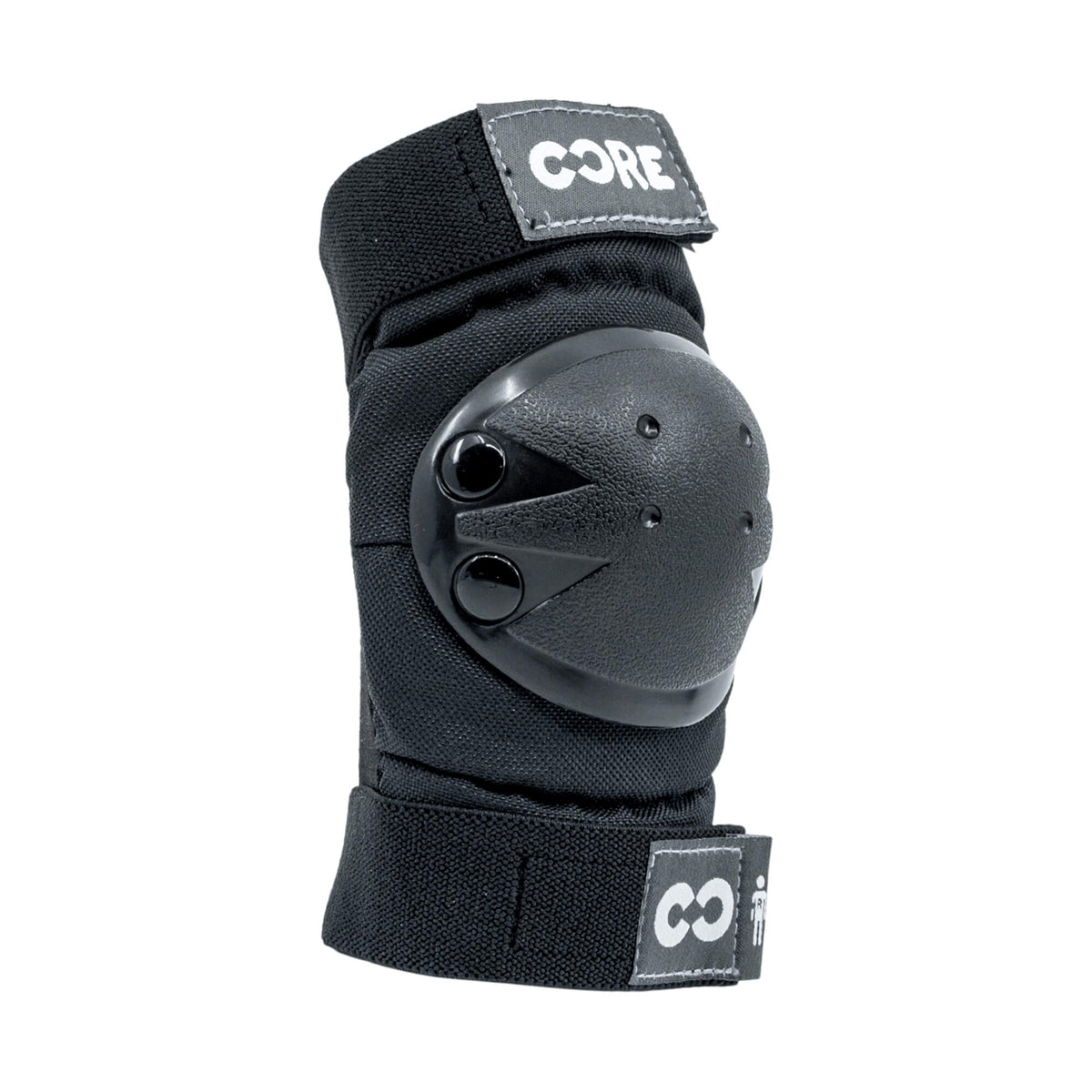 CORE Kids Protection Junior Triple Pad Set (Knee/Elbow/Wrist) + Carry Bag - Black