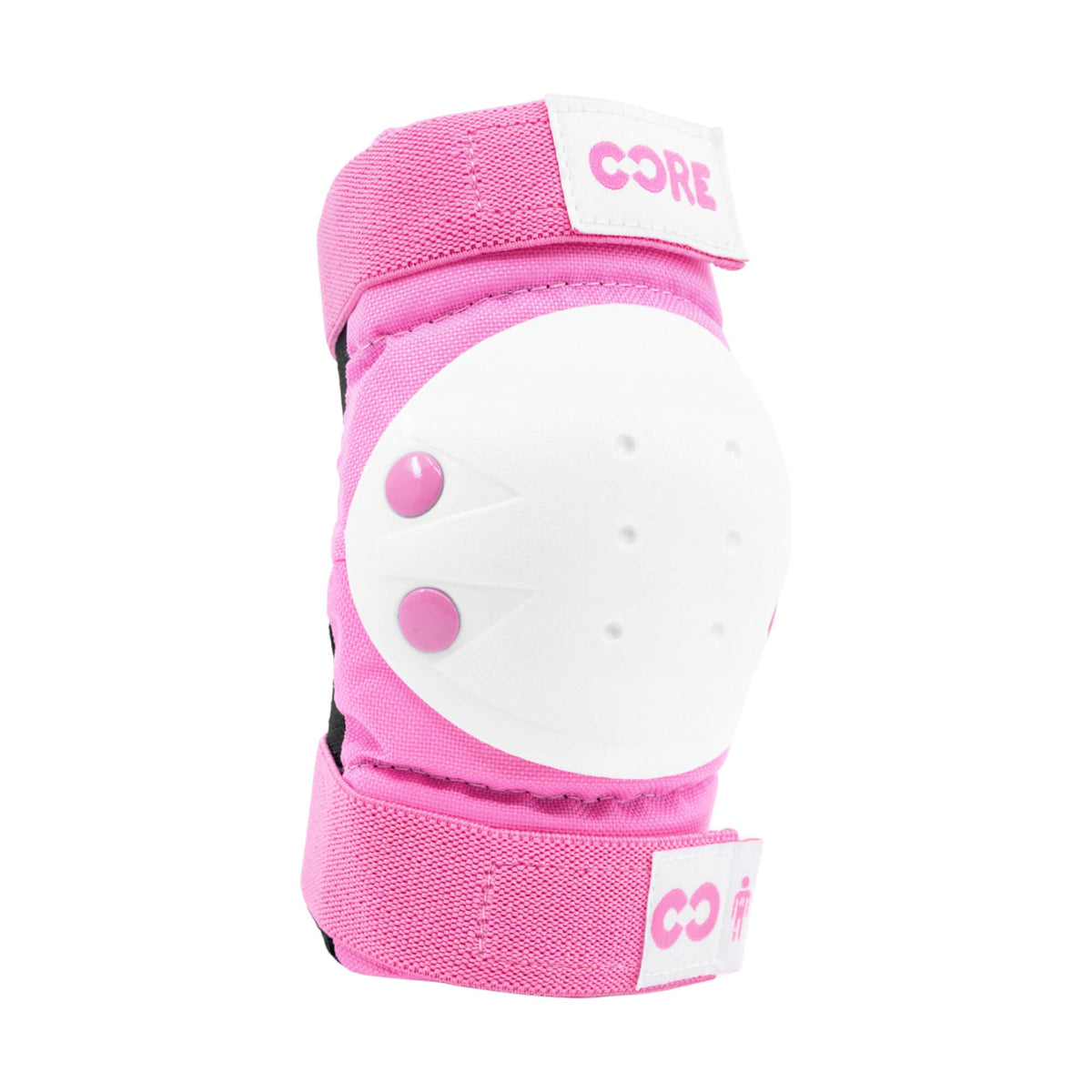 CORE Kids Junior Triple Pad Set (Knee/Elbow/Wrist) + Carry Bag - Pink