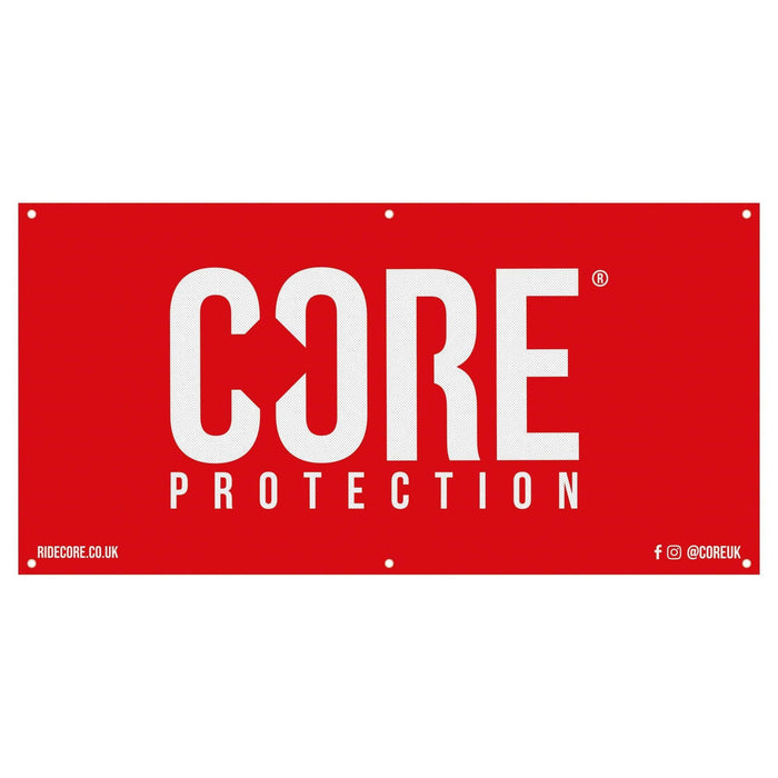 CORE Mesh Event Banner 2x1 Meters - Red - CORE Protection