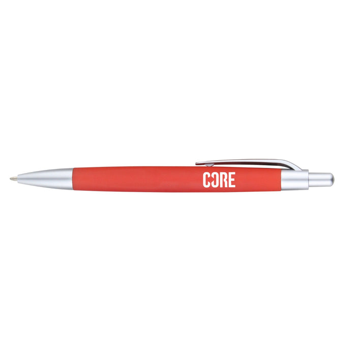 CORE Red Ballpoint Pen - Black Ink