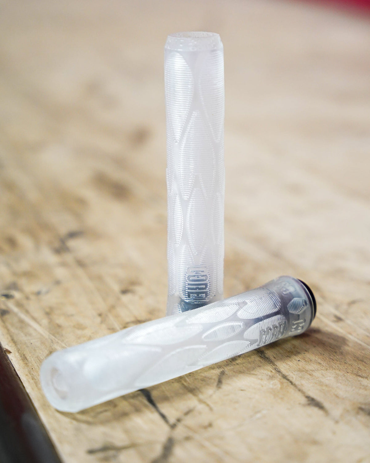 CORE Pro Scooter Handlebar Grips Soft 170mm Clear I Scooter Grips Skatepark