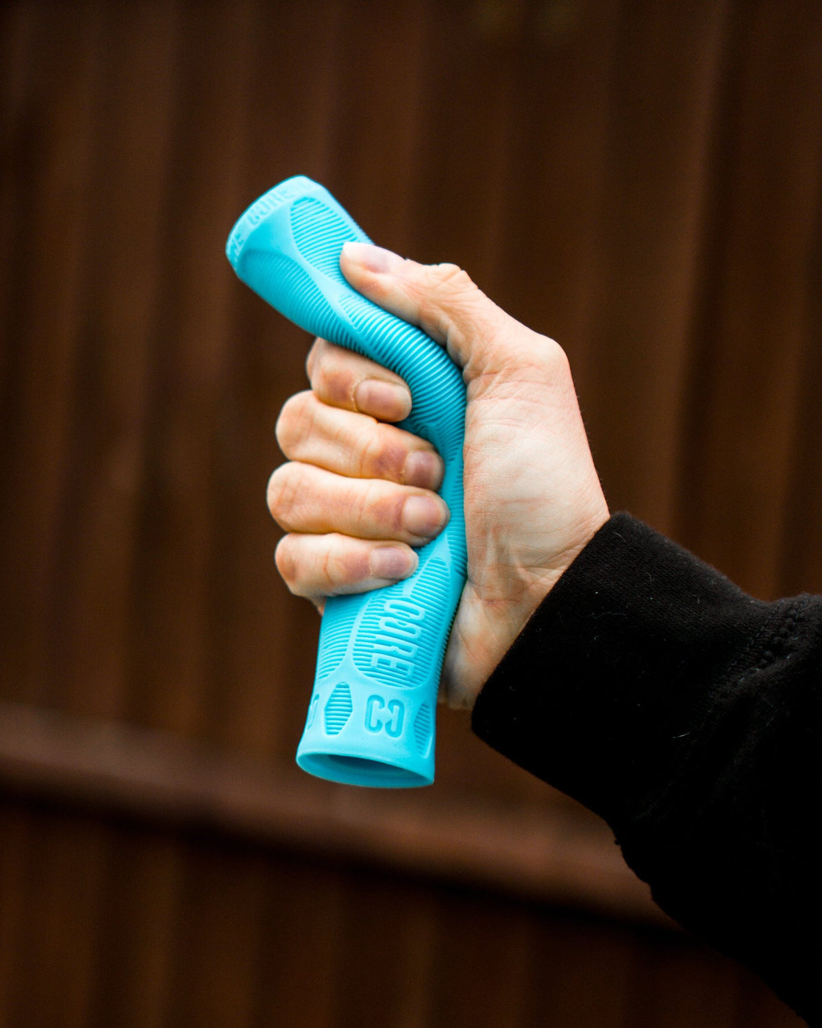 CORE Pro Scooter Handlebar Grips Soft 170mm Teal I Scooter Grips Alt Squish