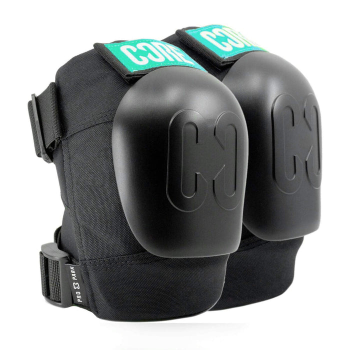 CORE Protection Pro Park Knee Pads V2 Bundle - Teal Tags