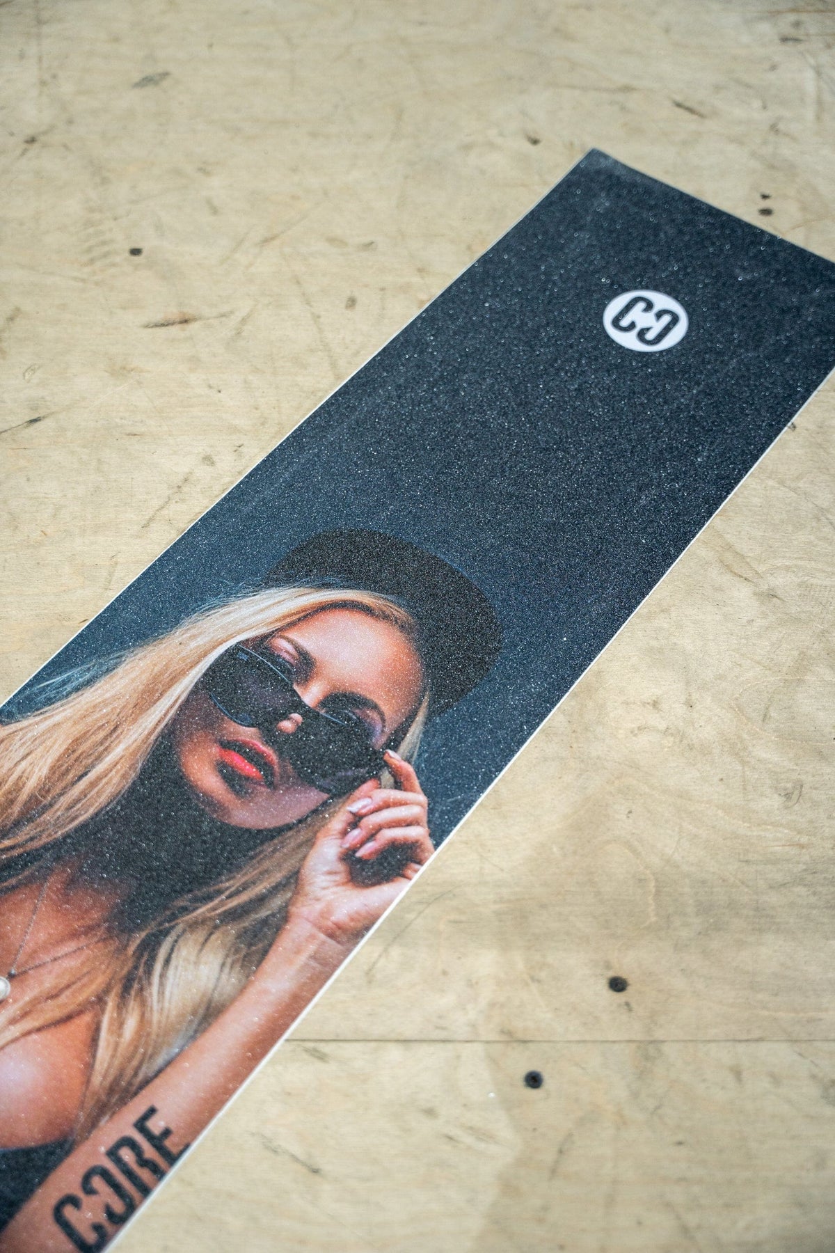 Core Skateboard Grip Tape 9x33 Hot Girl I Grip Tape Skateboard Zoomed In