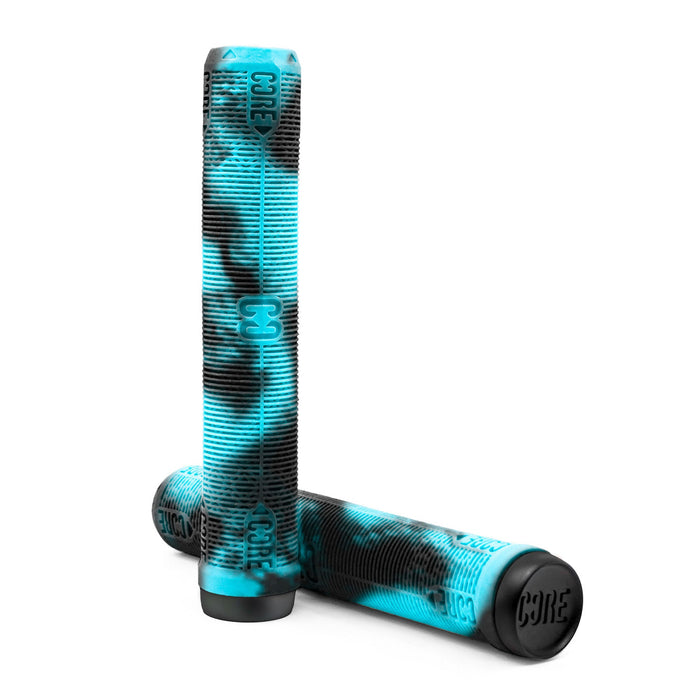 CORE Skinny Boy Handlebar Grips Soft 170mm – Arctic (Black/Blue)