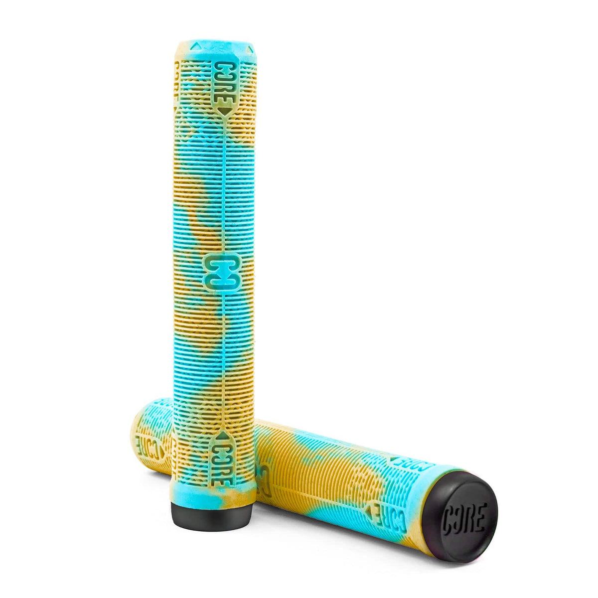 CORE Scooter Handlebar Grips Beach/Teal/Gum I Scooter Handlebar Grips