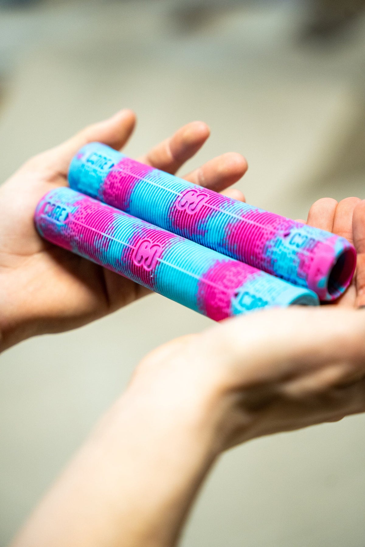 CORE Skinny Boy Scooter Handlebar Grips 170mm RefresherI Scooter Grips Two Hand Hold