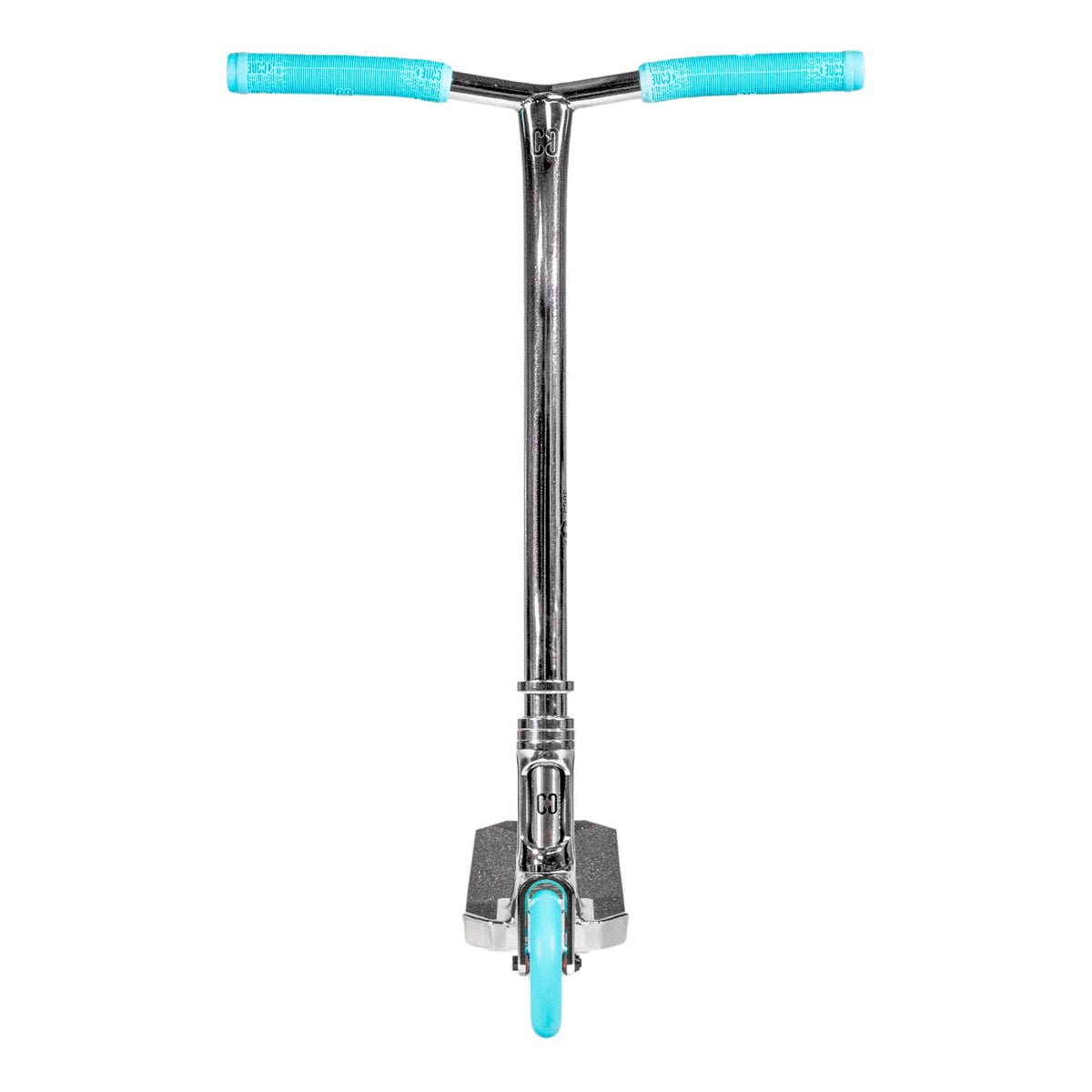 CORE SL3 Mini complete stunt scooter in chrome and teal