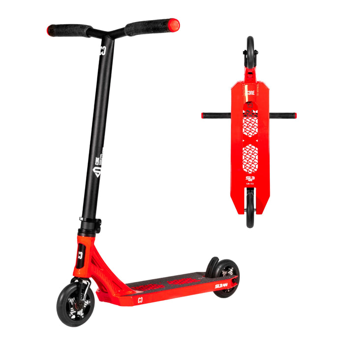 CORE SL3 Mini complete stunt scooter in red and black