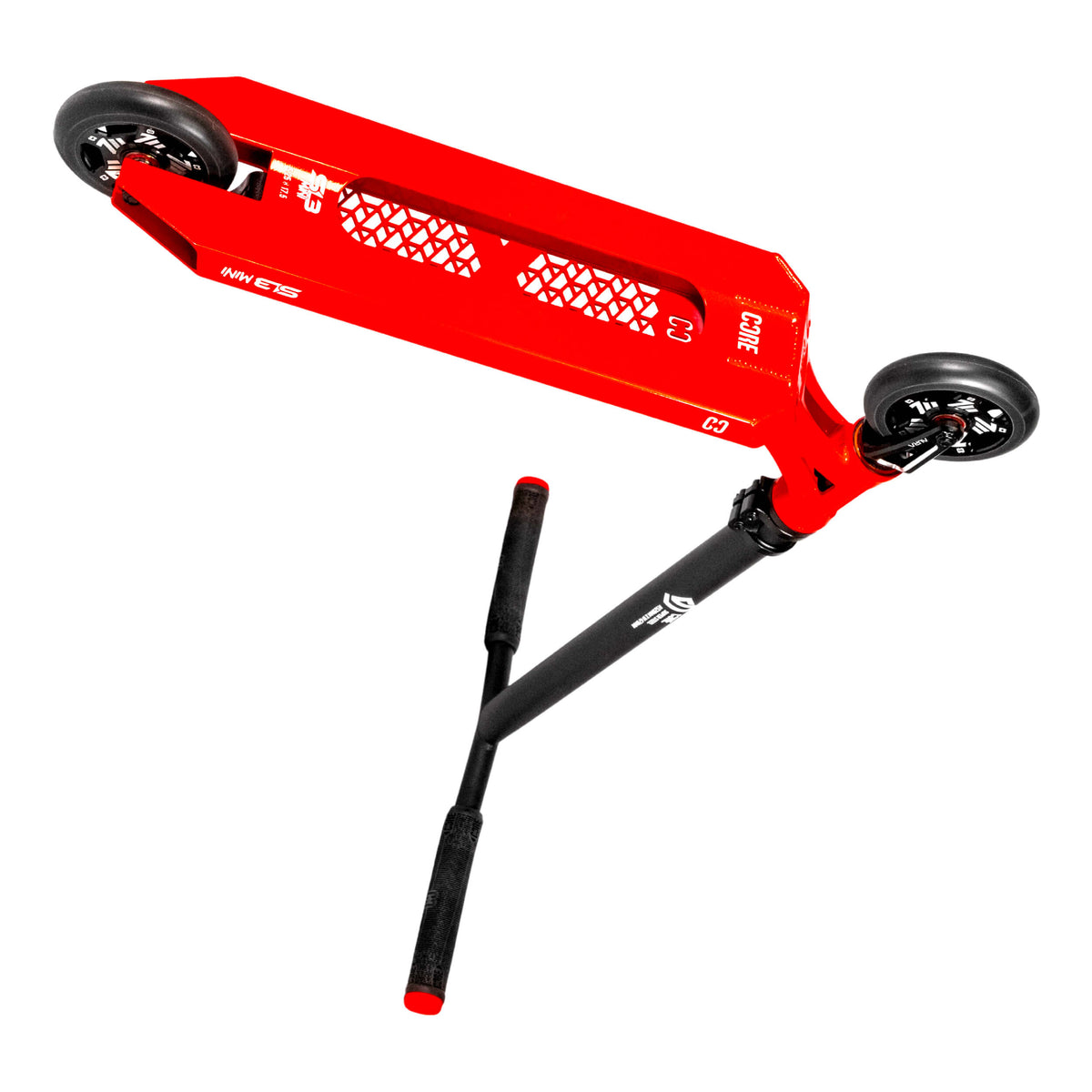 CORE SL3 Mini complete stunt scooter in red and black