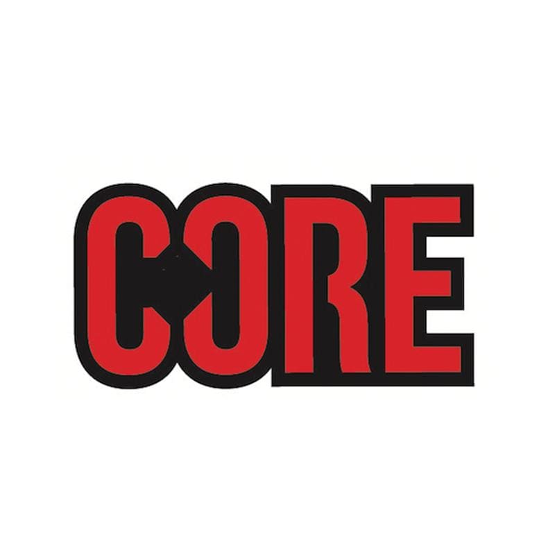 CORE Sticker, Black/Red - CORE Protection