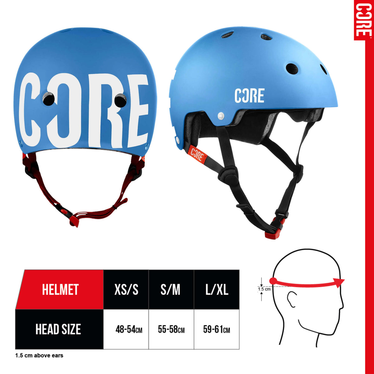 CORE Street Helmet - Blue