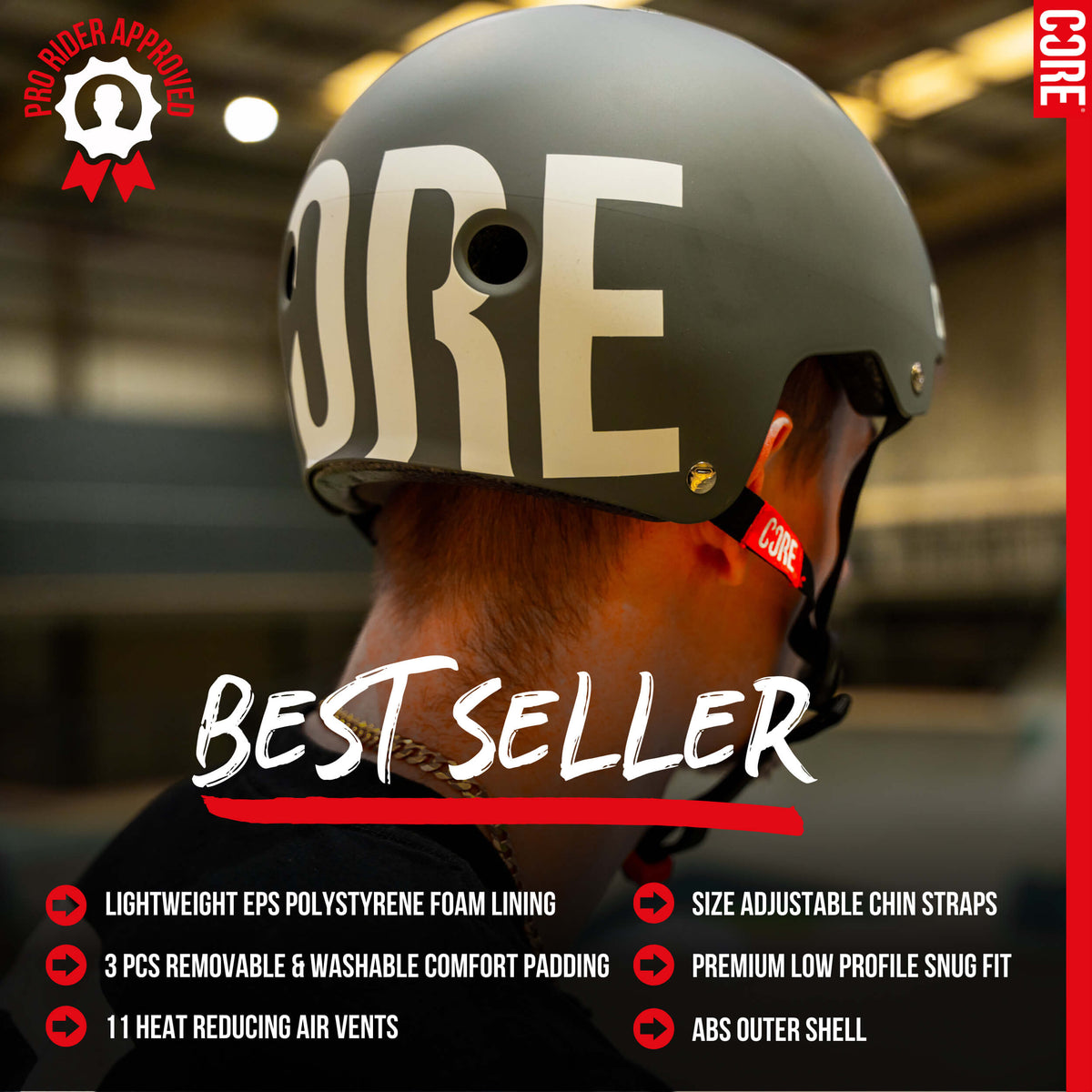 CORE Street Helmet - Grey