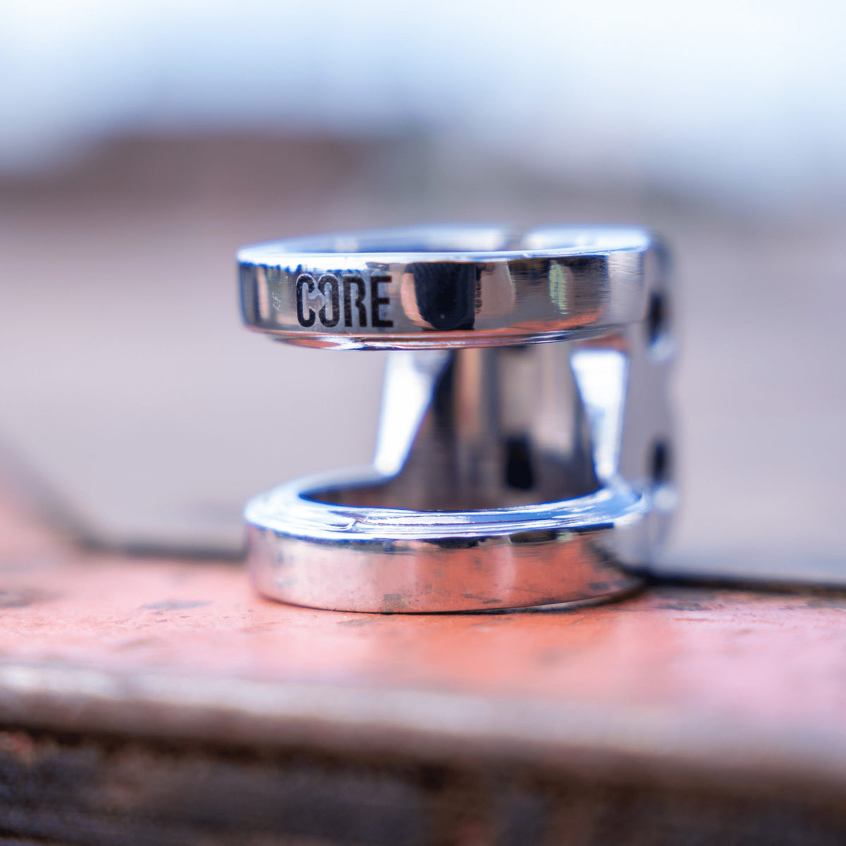 CORE Venom Stunt Scooter Clamp I Chrome Scooter Clamp Ground