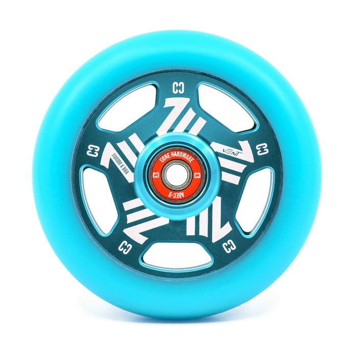 CORE Vent Hollow 110mm Stunt Scooter Wheel - Mint Blue