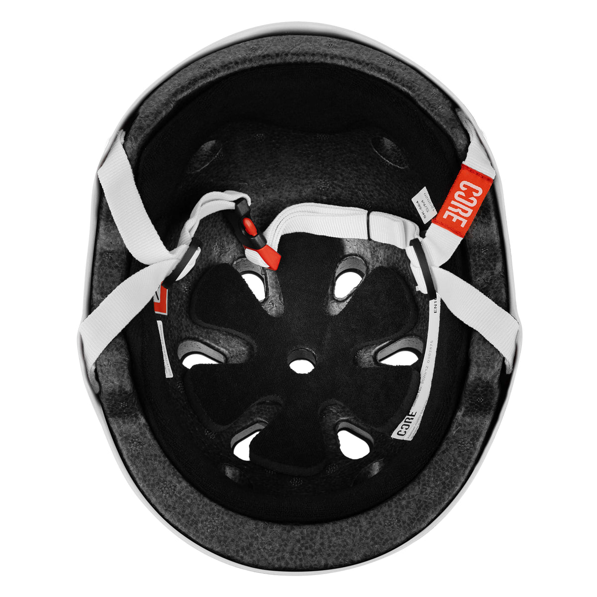 CORE Street Helmet - Stealth/White