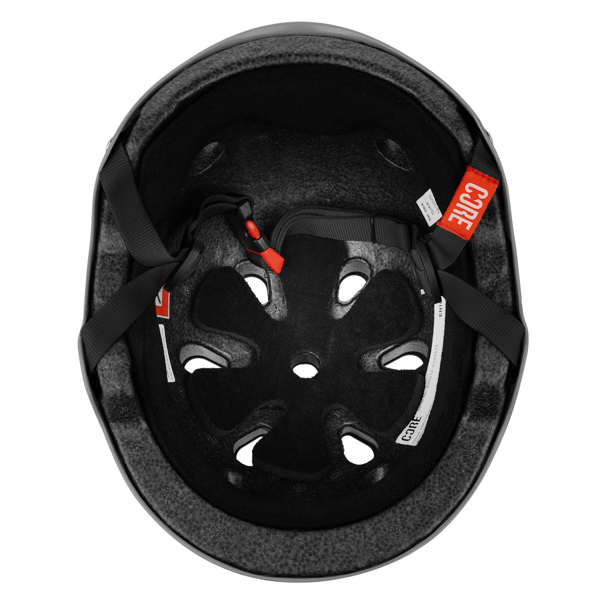 CORE Street Helmet Grey I Street Helmet Inside